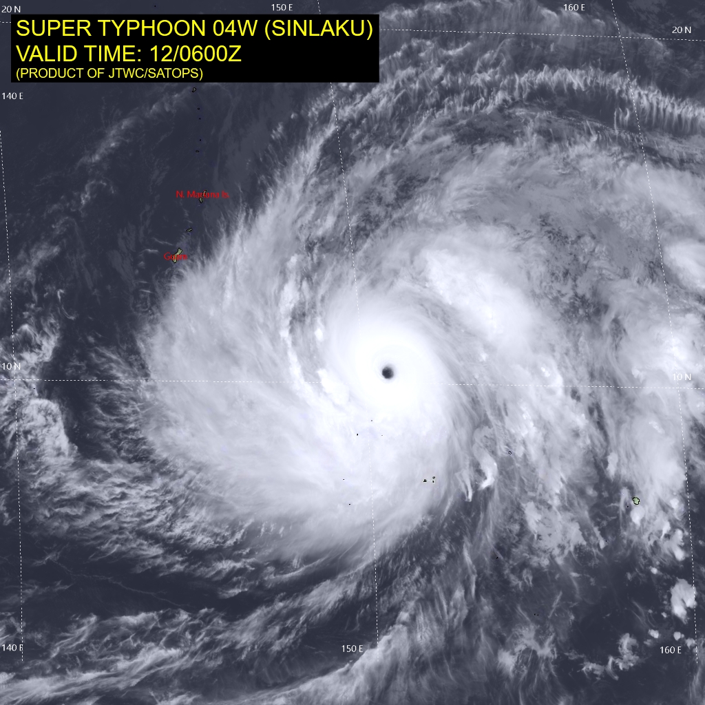 super tifone Sinlaku