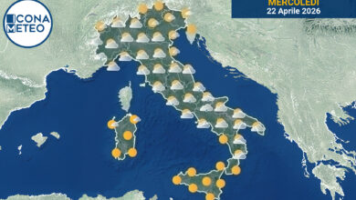Photo of Meteo Italia oggi: nuvole e schiarite