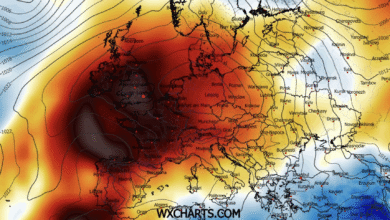 Photo of Caldo anomalo in Europa: raggiunti 38 gradi in Spagna, 35 in Francia