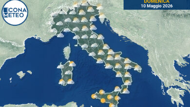Photo of Meteo Italia oggi: piogge e nubi su Nord e Centro, sole al Sud