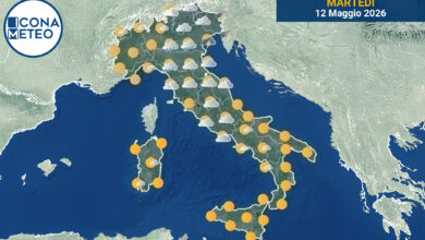Photo of Meteo Italia oggi: Sole al Centro e Sud, Temporali al Nord