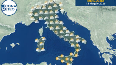 Photo of Meteo Italia oggi: instabilità al Centro e Sud, miglioramenti al Nord