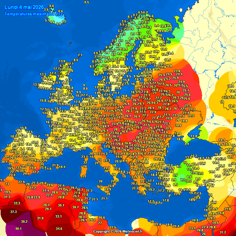 europa freddo caldo