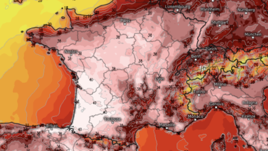 Photo of Caldo estremo in Europa occidentale, allerta rossa in Francia, 45°C in Spagna