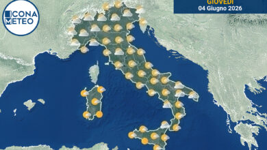 Photo of Meteo Italia oggi: Nuvole e piogge in aumento al Nord, sole al Sud