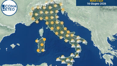 Photo of Meteo Italia oggi: Soleggiato al Nord, instabilità al Centro e Sud