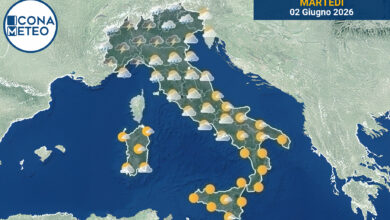 Photo of Meteo Italia domani: Piogge e temporali al Nord, sole al Sud