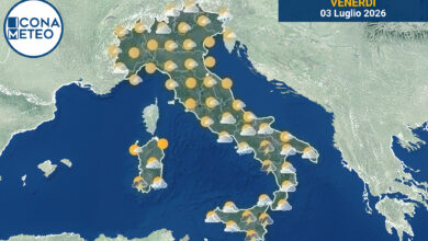 Photo of Meteo Italia domani: Sole al Nord, temporali al Sud e Isole