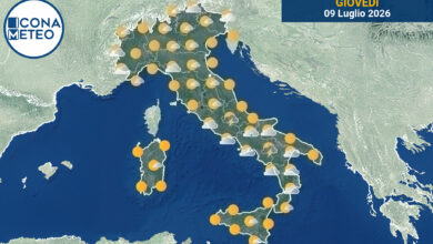 Photo of Meteo Italia Domani: Sole e Rovesci in Diverse Zone