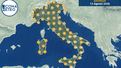 Photo of Meteo Italia oggi: sole e caldo, temporali isolati in alcune zone