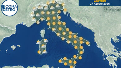 Photo of Meteo Italia oggi: Sole e caldo in tutto il paese, nubi locali