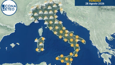 Photo of Meteo Italia oggi: caldo afoso e temporali al Nord, sole al Sud