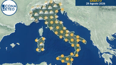 Photo of Meteo Italia oggi: sole al Nord, nuvole al Centro e caldo al Sud