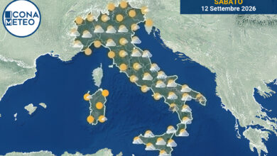 Photo of Meteo Italia oggi: Nuvole, piogge isolate e schiarite su tutto il Paese