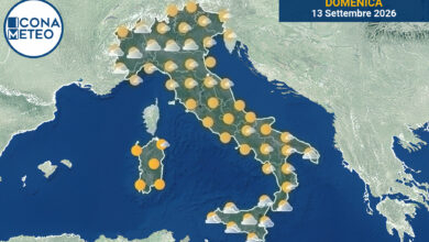 Photo of Meteo Italia oggi: Sole e qualche rovescio al Nord e Sud