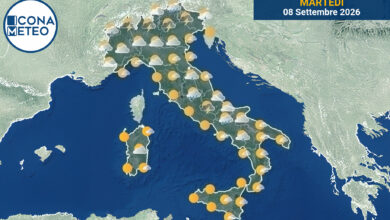 Photo of Meteo Italia: condizioni variabili domani tra sole e temporali