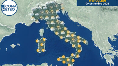 Photo of Meteo Italia domani: maltempo al Nord, sole al Centro e Sud