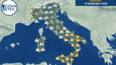 Photo of Meteo Italia domani: instabilità al Nord, sole al Sud e Isole