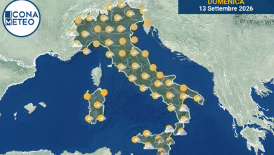 Photo of Meteo Italia domani: Sole al Nord, nubi e rovesci al Sud
