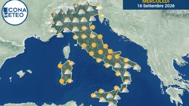 Photo of Meteo Italia domani: temporali al Nord, sole al Centro e Sud