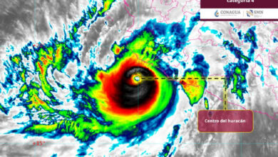 Photo of Uragano Simon, paura in Messico: piogge torrenziali e venti a 250 km orari